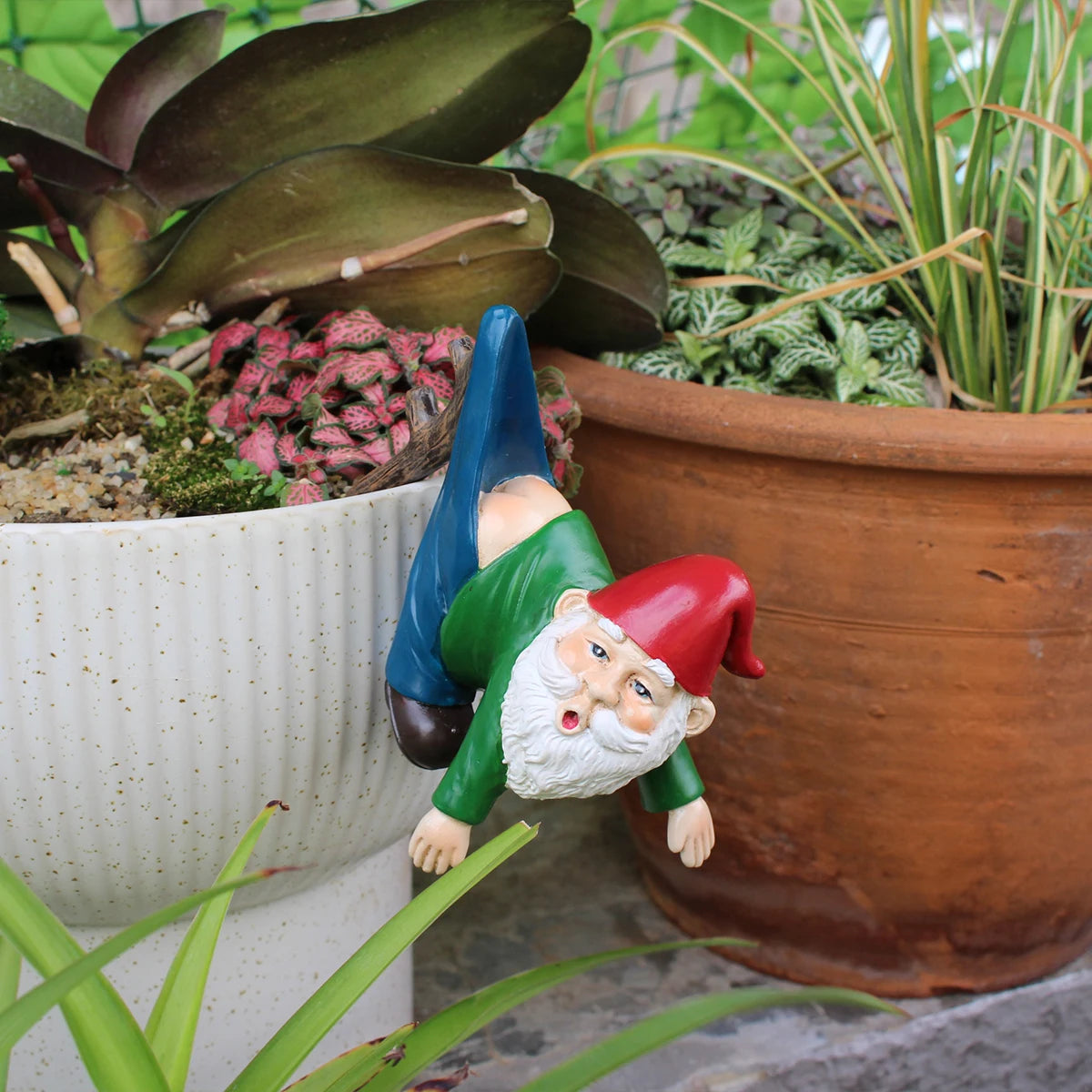 Aura-Tumble – Whimsical Mischief Garden Sculpture