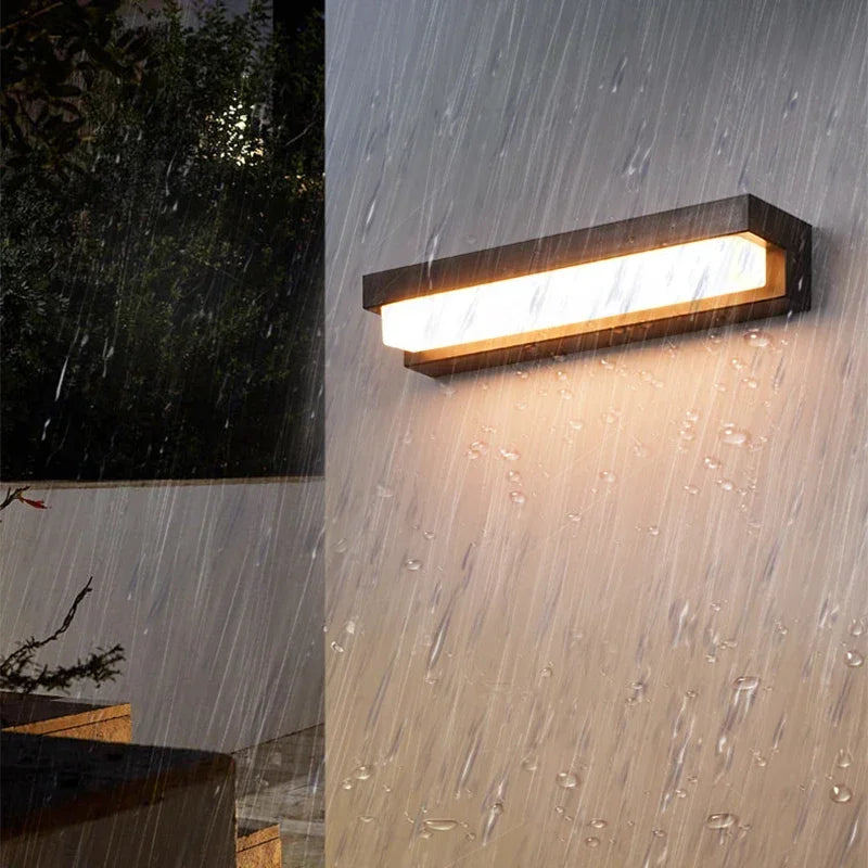 LED Outdoor Solar Wall Lights Waterproof Solar Light Balcony Villa Doorway Courtyard Walled Lighting Fence Decor Solar Lamp