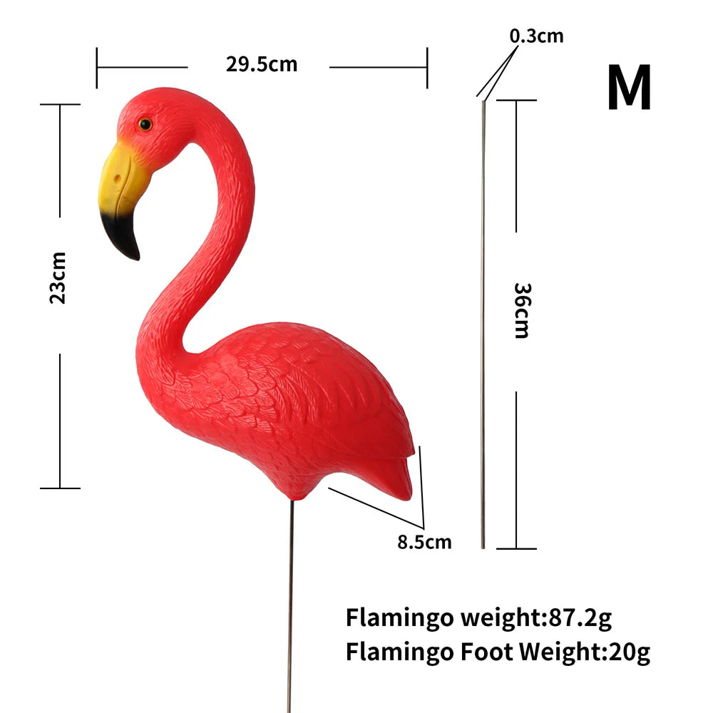 Aura-Plume – Architectural Flamingo Garden Sculpture