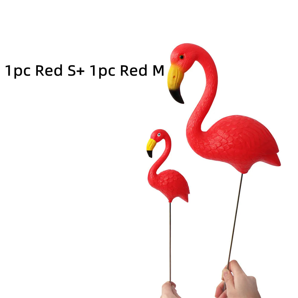 Aura-Plume – Architectural Flamingo Garden Sculpture