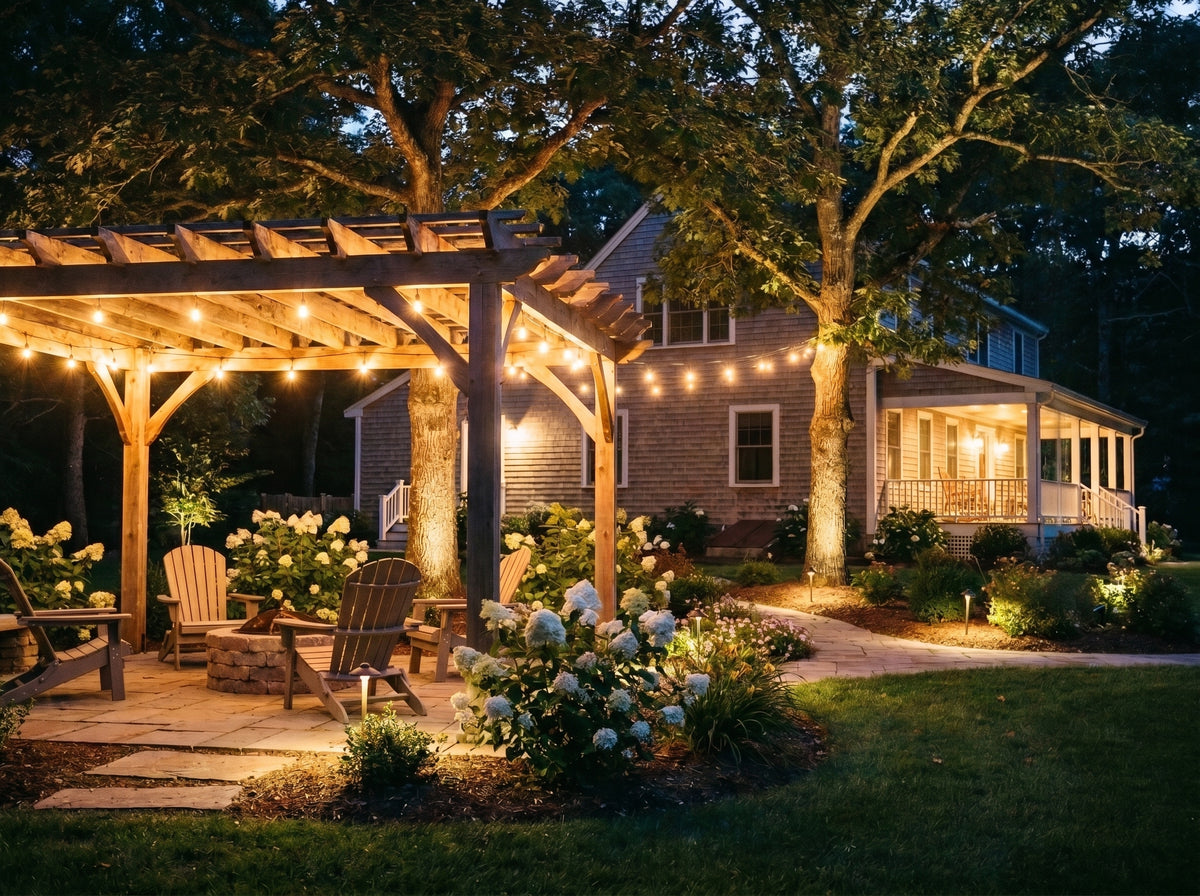 Outdoor lighting ambiance